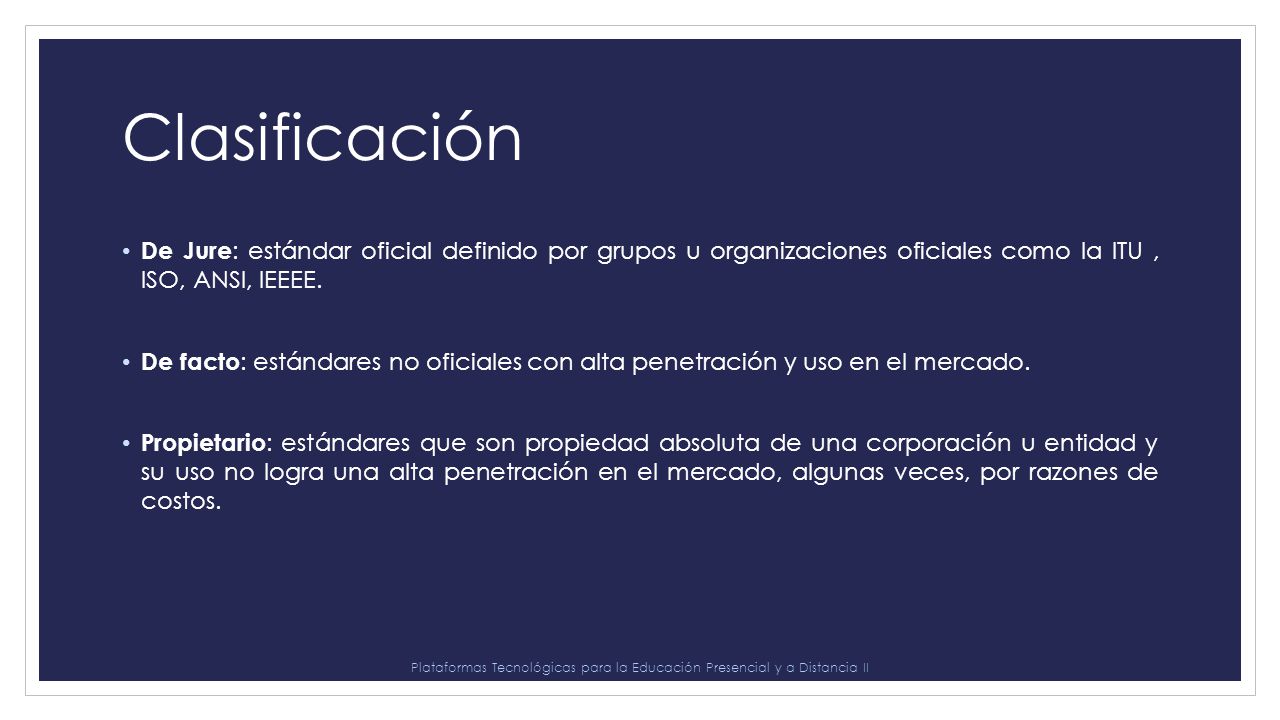 Plataformas Tecnológicas para la Educación Presencial y a Distancia II