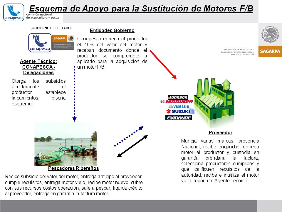 Esquema de Apoyo para la Sustitución de Motores F/B