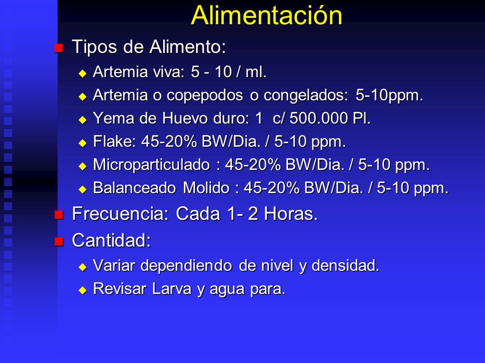 Alimentación Tipos de Alimento: Frecuencia: Cada 1- 2 Horas. Cantidad: