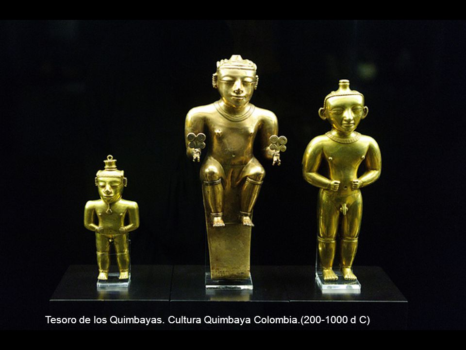 Tesoro de los Quimbayas. Cultura Quimbaya Colombia.( d C)