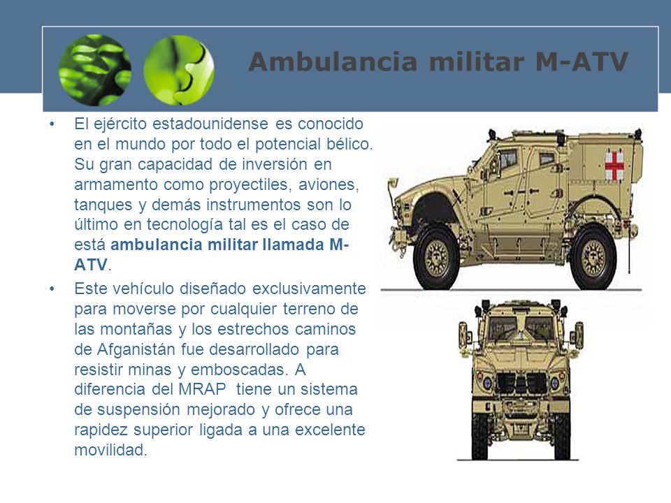 Ambulancia militar M-ATV
