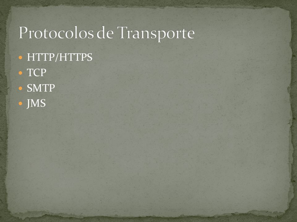 Protocolos de Transporte