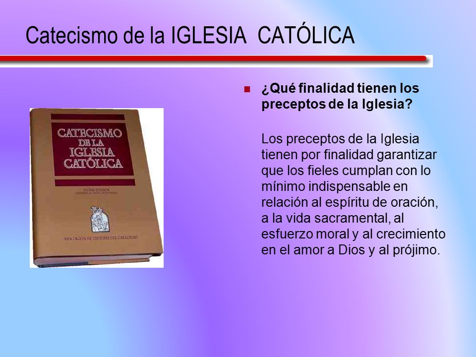 Catecismo de la IGLESIA CATÓLICA - ppt video online descargar