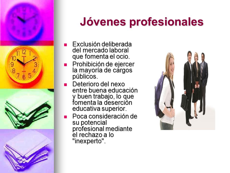 Jóvenes profesionales