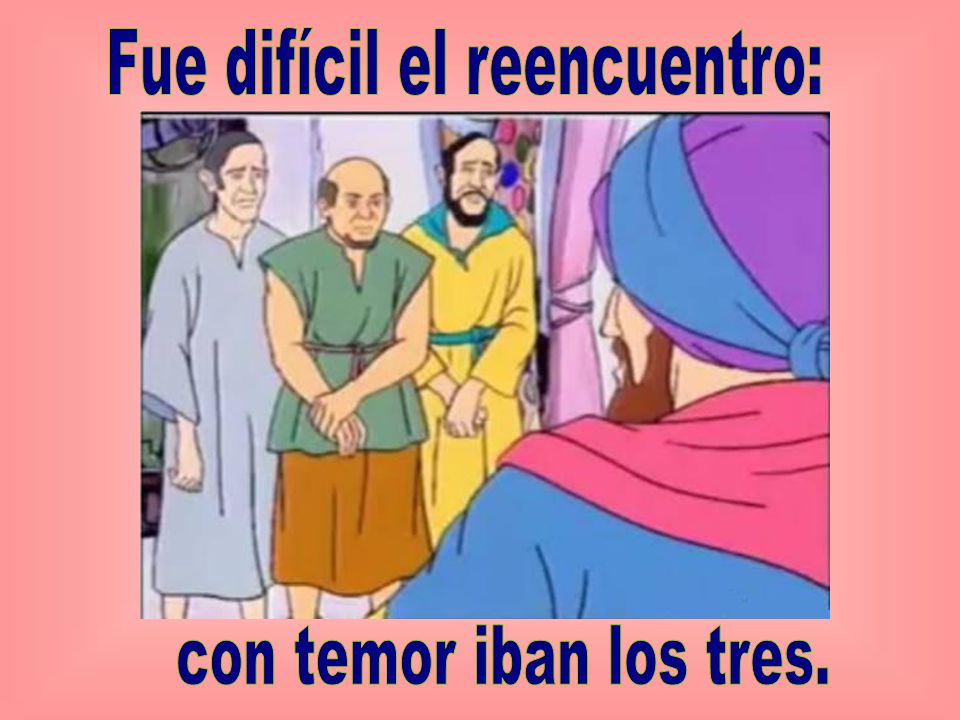 Fue difícil el reencuentro: