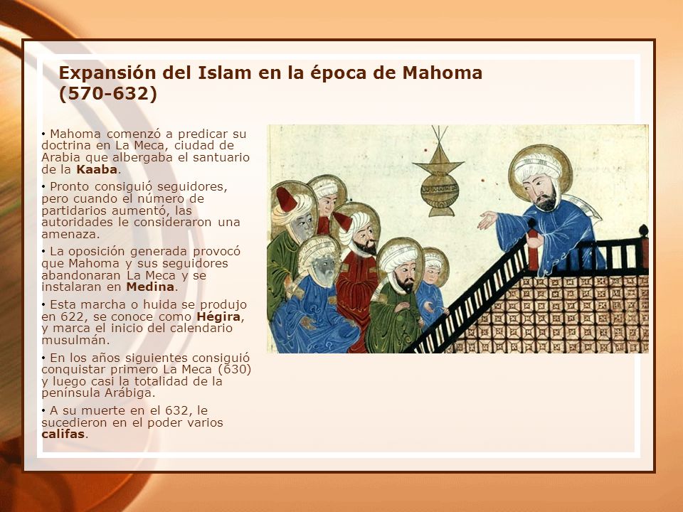 Expansión del Islam en la época de Mahoma ( )