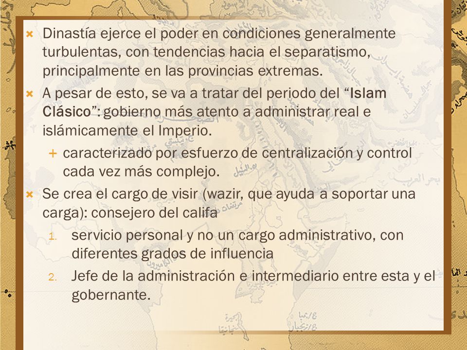 Dinastía ejerce el poder en condiciones generalmente turbulentas, con tendencias hacia el separatismo, principalmente en las provincias extremas.