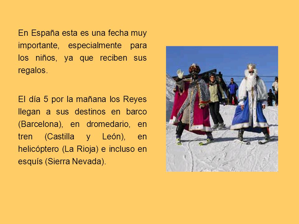 En España esta es una fecha muy importante, especialmente para los niños, ya que reciben sus regalos.