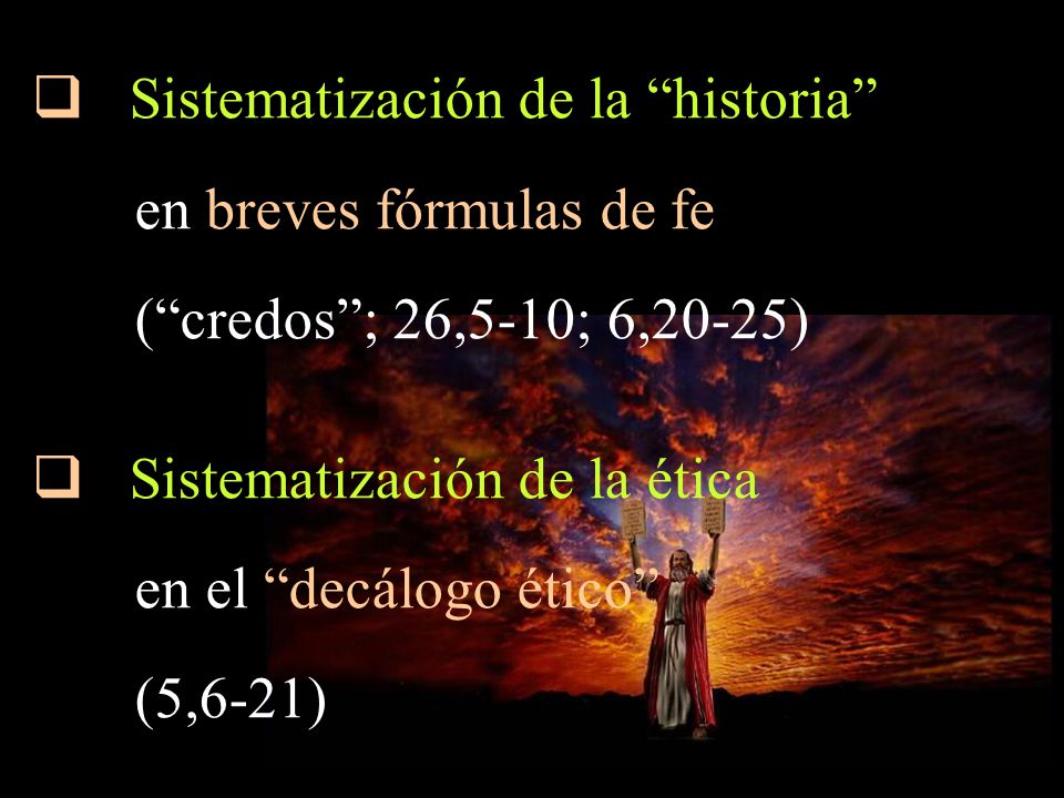 Sistematización de la historia en breves fórmulas de fe