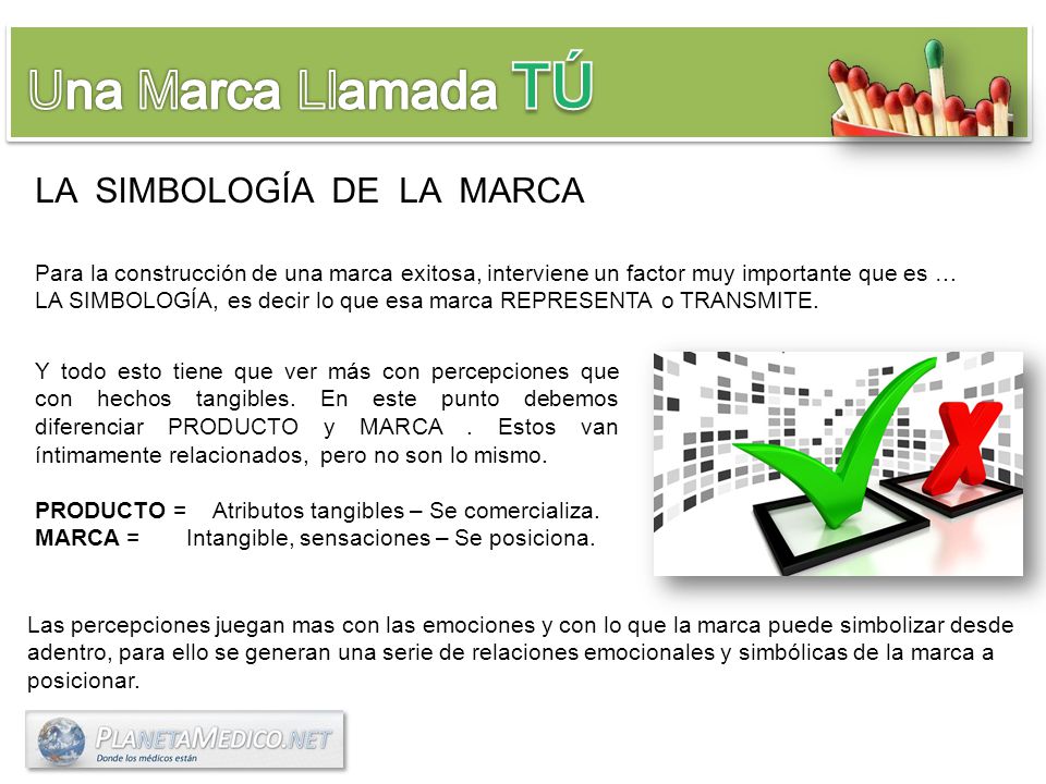 Una Marca Llamada TÚ LA SIMBOLOGÍA DE LA MARCA