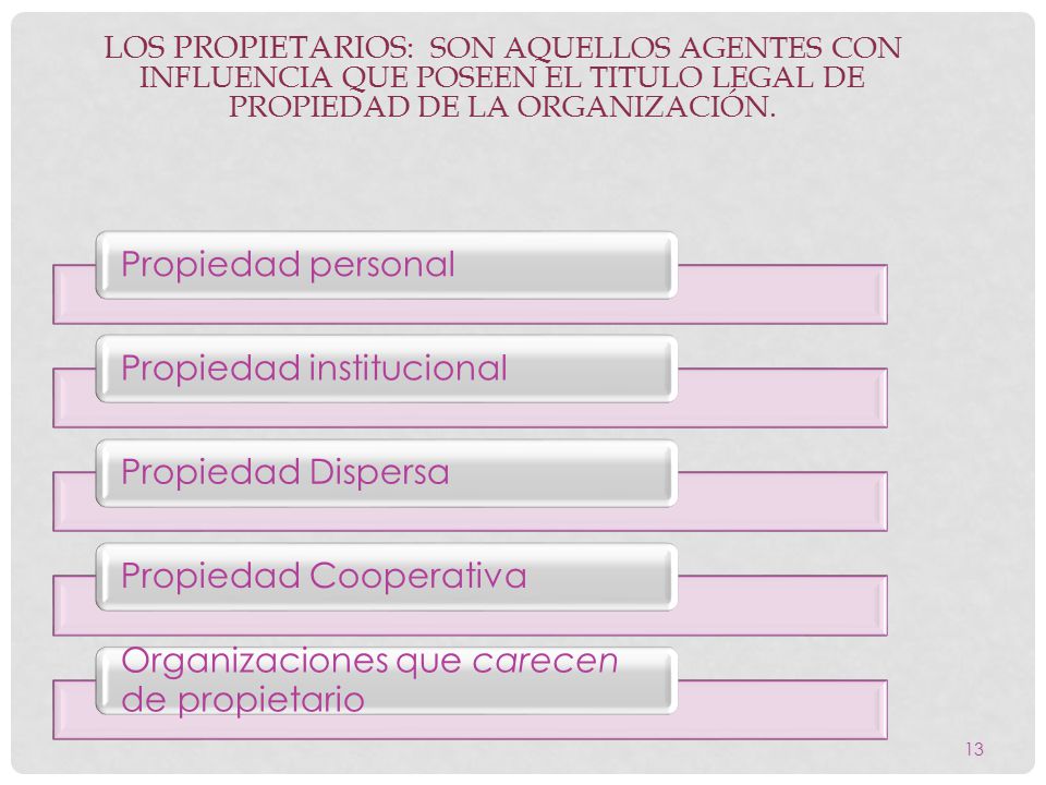 Propiedad institucional