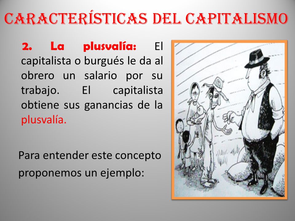 Resultado de imagen para sistema capitalista plusvalia