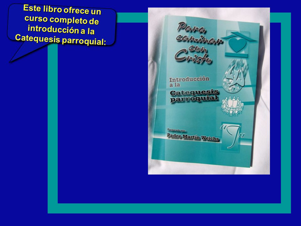 Este libro ofrece un curso completo de introducción a la Catequesis parroquial: