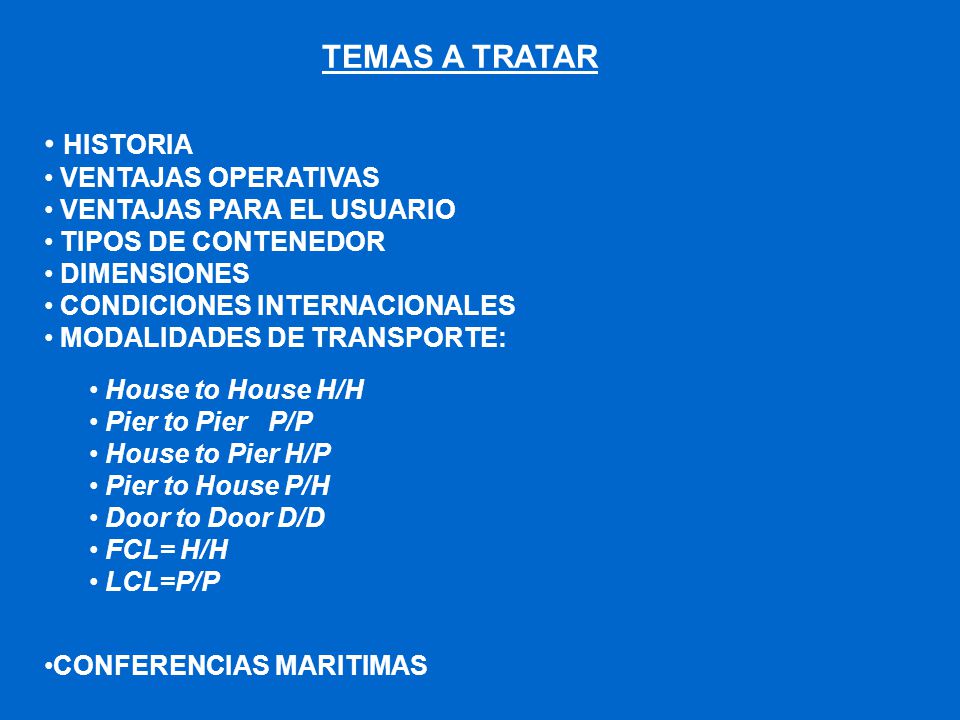 TEMAS A TRATAR HISTORIA VENTAJAS OPERATIVAS VENTAJAS PARA EL USUARIO
