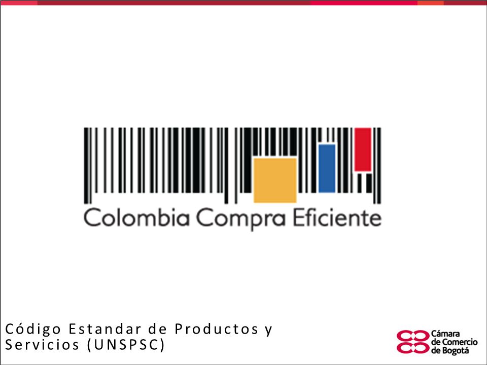 TITULO Código Estandar de Productos y Servicios (UNSPSC)