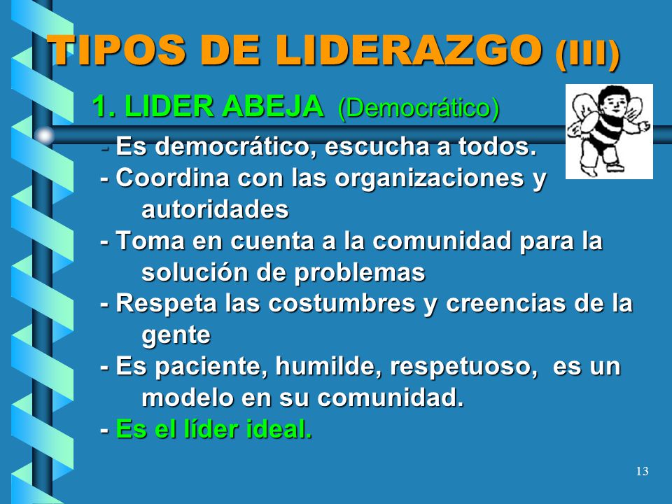 TIPOS DE LIDERAZGO (III)
