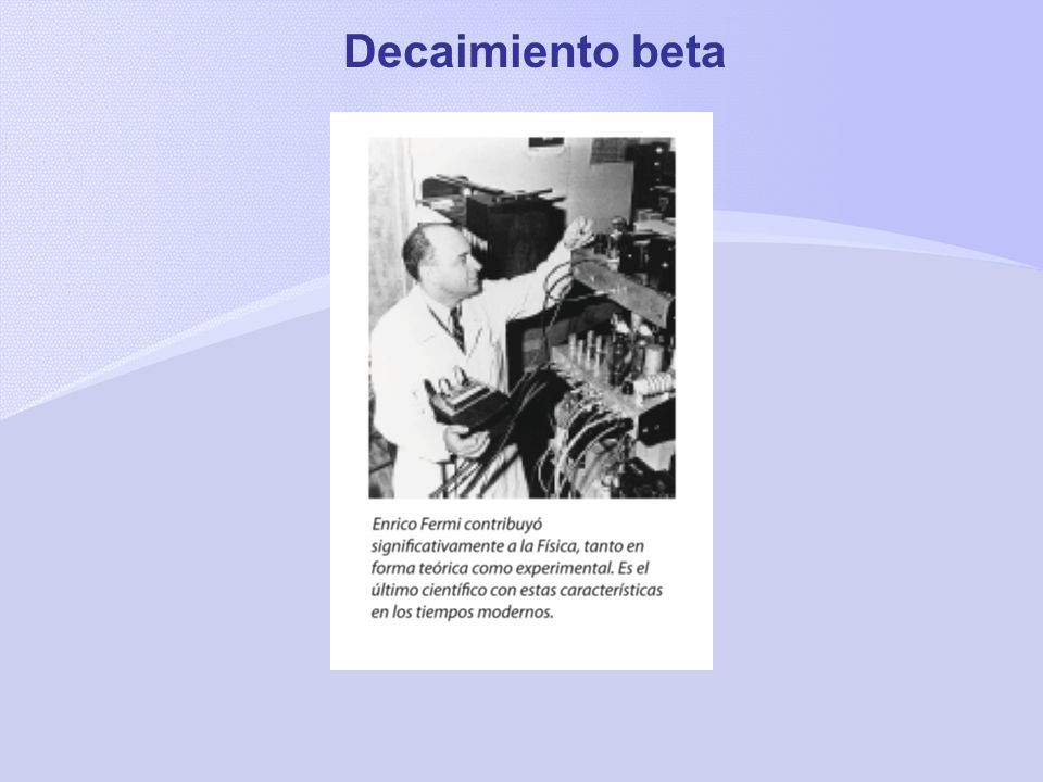 Decaimiento beta