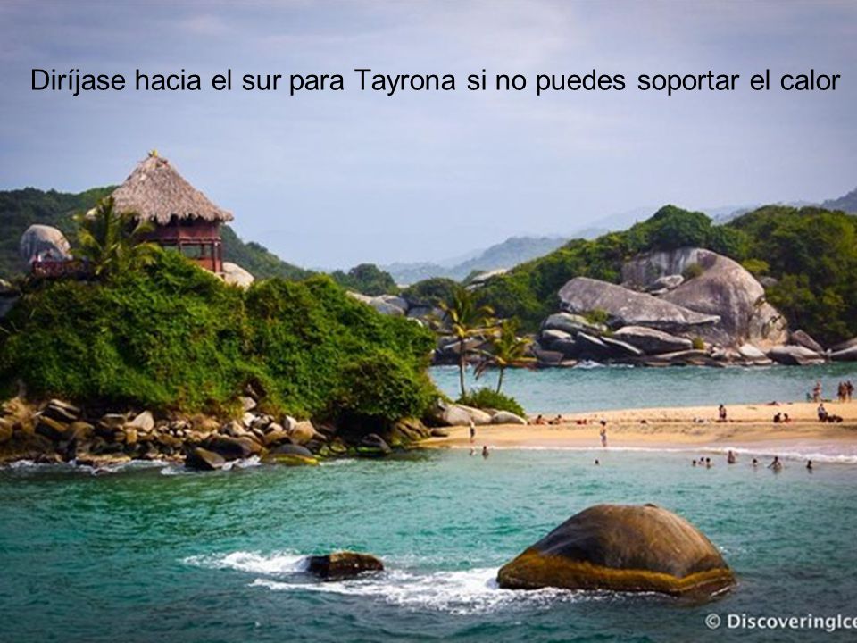 Diríjase hacia el sur para Tayrona si no puedes soportar el calor