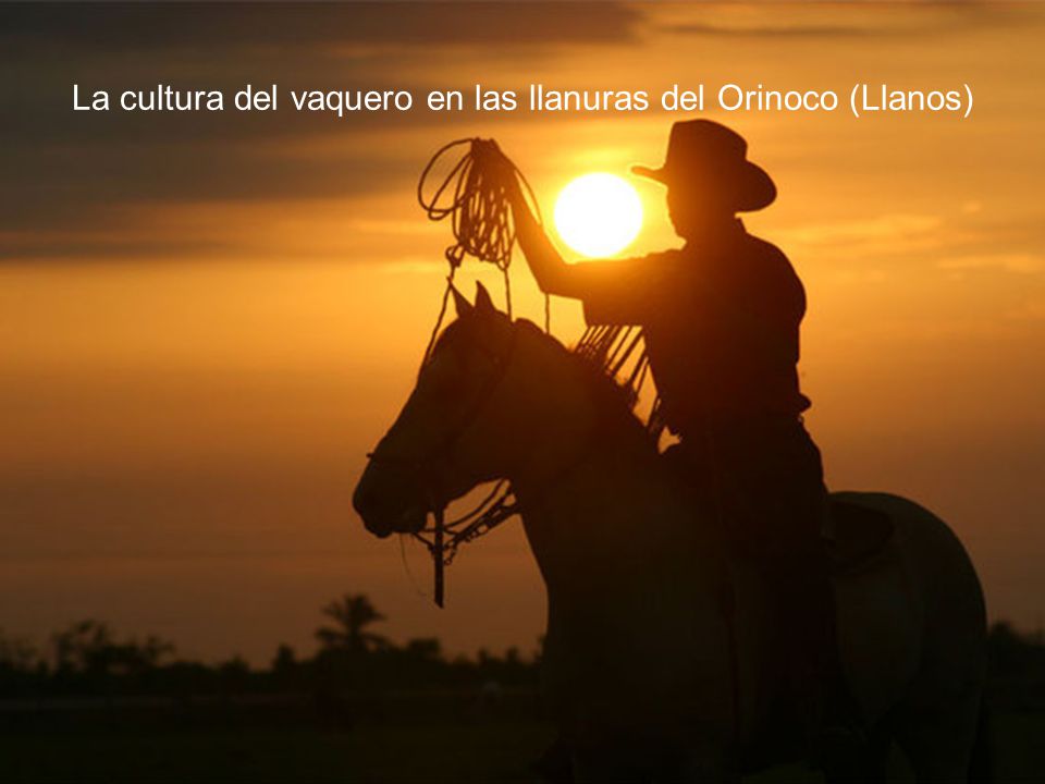 La cultura del vaquero en las llanuras del Orinoco (Llanos)