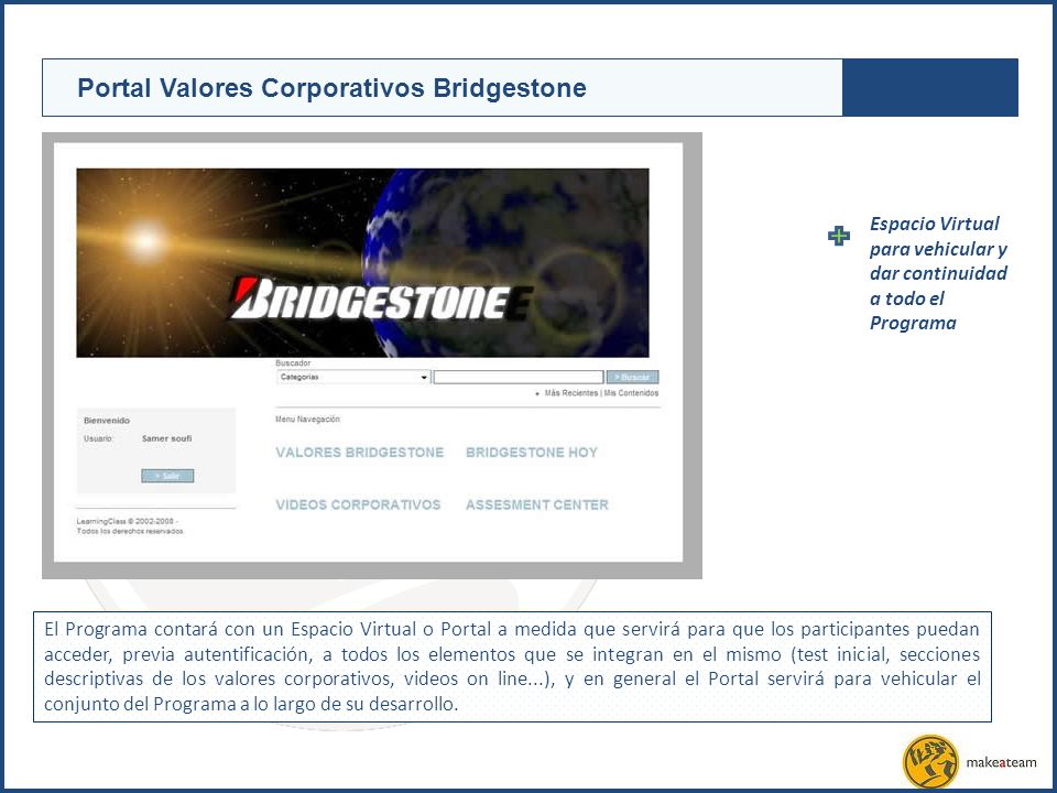Portal Valores Corporativos Bridgestone