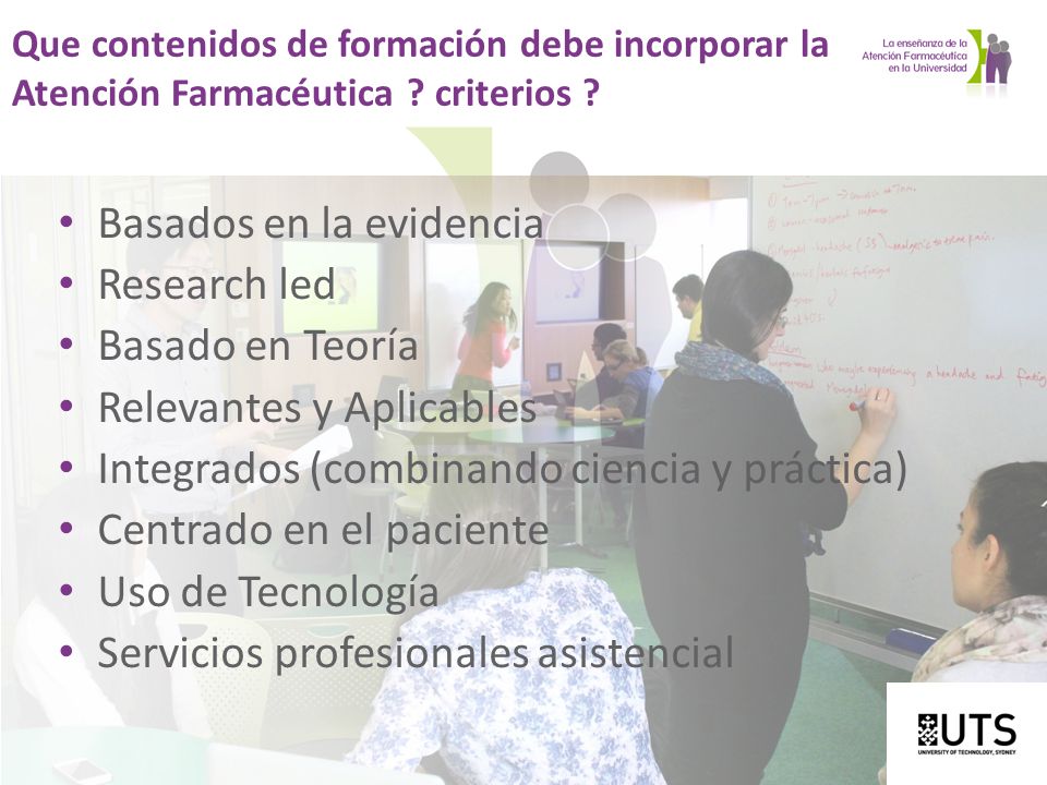Basados en la evidencia Research led Basado en Teoría