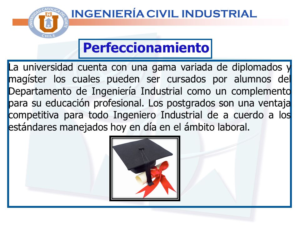 Perfil Del Egresado Ingenieria Civil Industrial Ppt Descargar