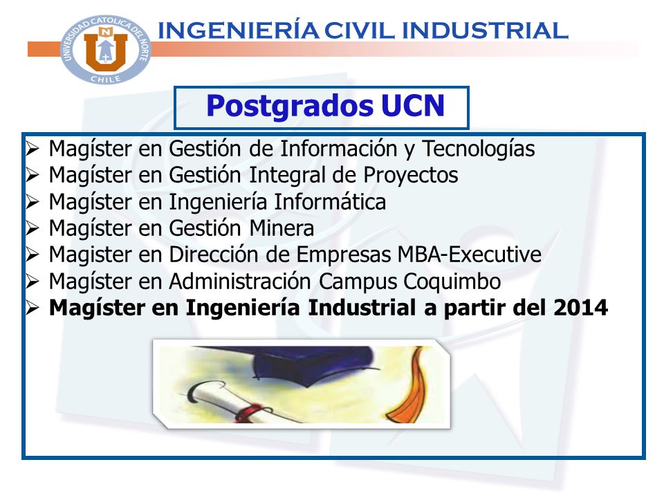 Perfil Del Egresado Ingenieria Civil Industrial Ppt Descargar