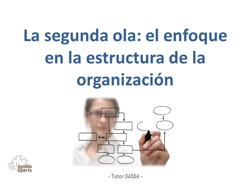 La segunda ola: el enfoque en la estructura de la organización