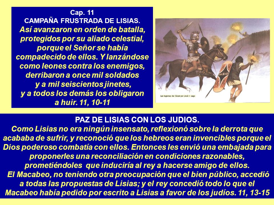 Así avanzaron en orden de batalla, protegidos por su aliado celestial,