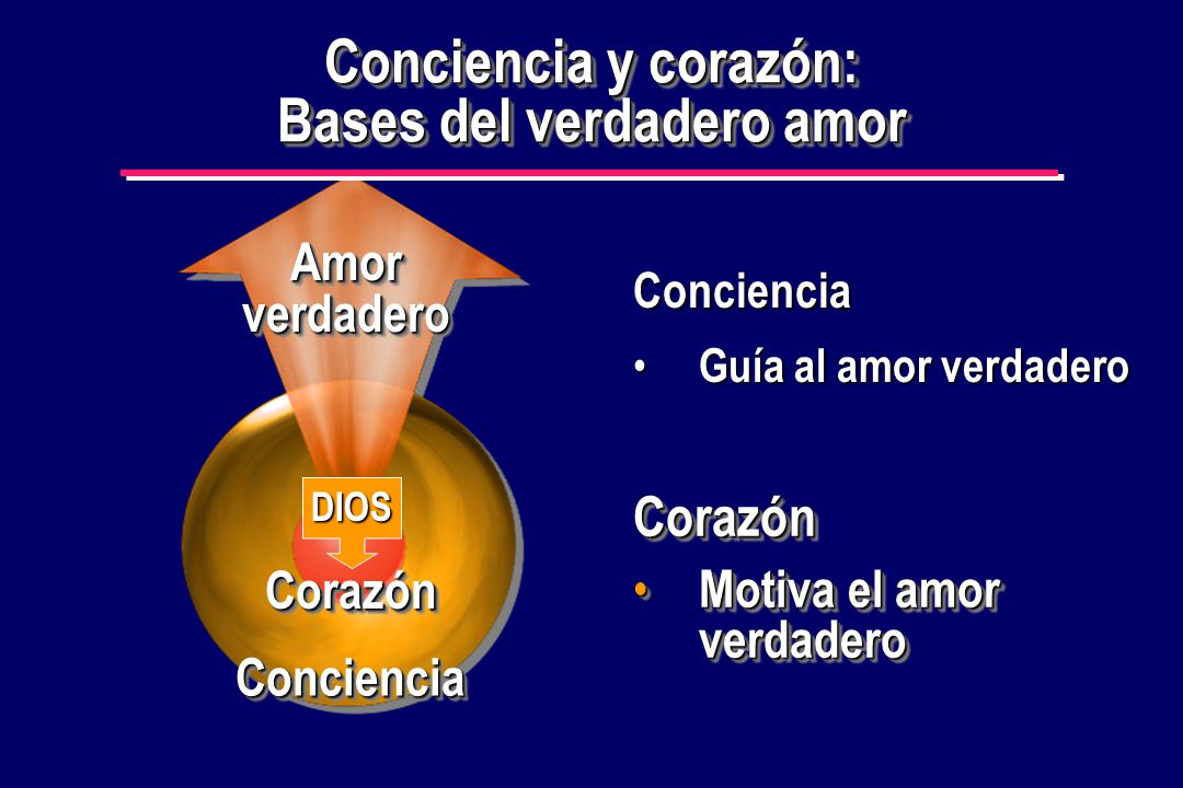 Conciencia y corazón: Bases del verdadero amor