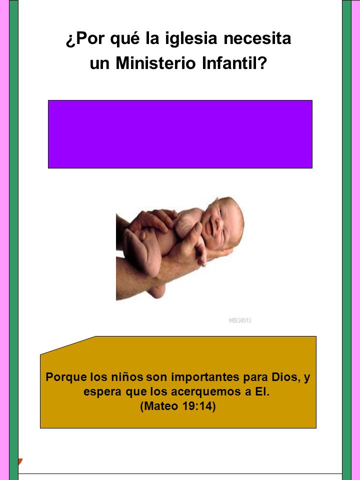 ¿Por qué la iglesia necesita un Ministerio Infantil