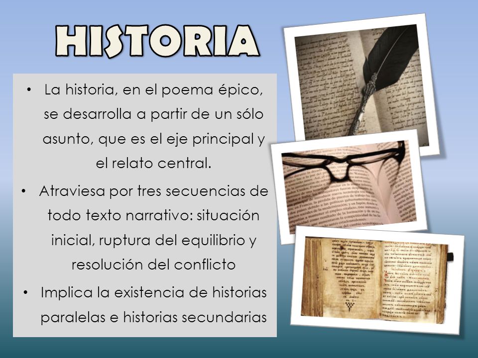 Implica la existencia de historias paralelas e historias secundarias