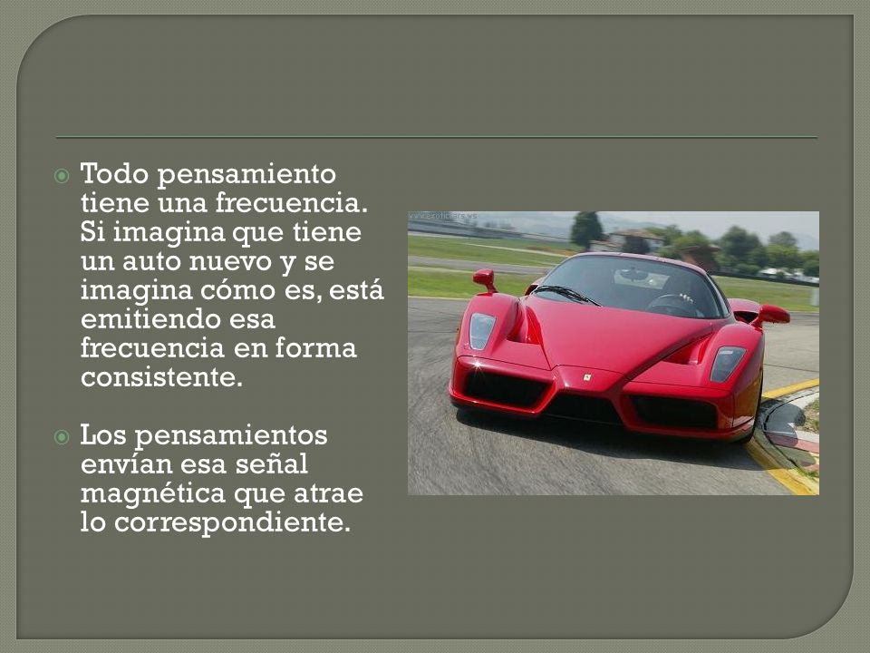 Todo pensamiento tiene una frecuencia