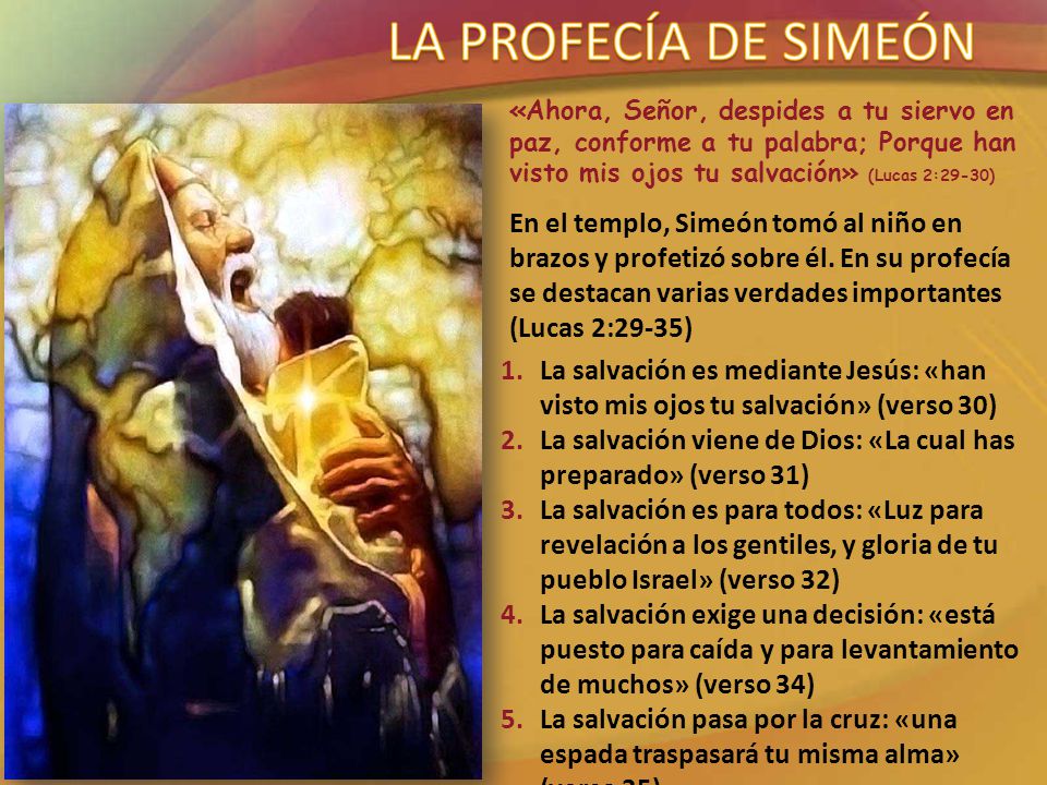 La salvación viene de Dios: «La cual has preparado» (verso 31)