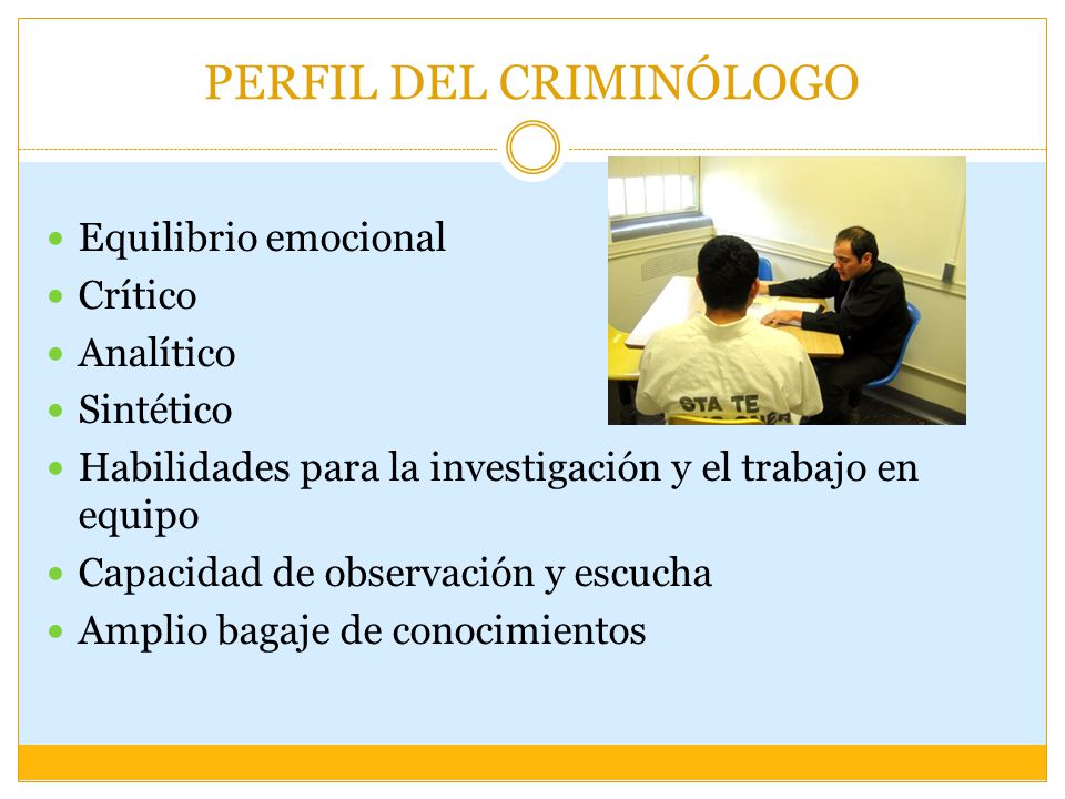 LICENCIATURA EN CRIMINOLOGÍA - ppt descargar