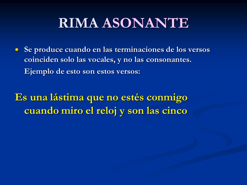 LA RIMA, Coincidencia de sonidos. - ppt video online descargar