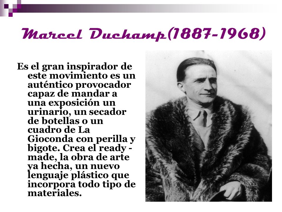 Marcel Duchamp( )