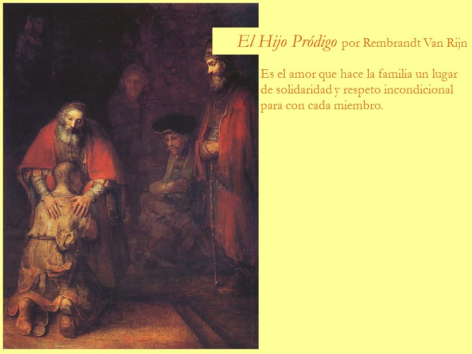 El Hijo Pródigo por Rembrandt Van Rijn