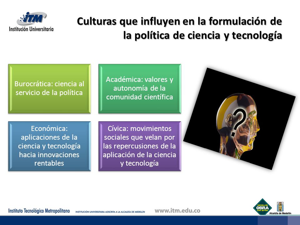 Culturas que influyen en la formulación de la política de ciencia y tecnología