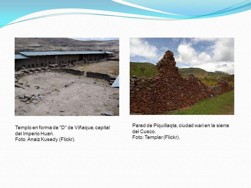 Pared de Piquillaqta, ciudad wari en la sierra del Cusco