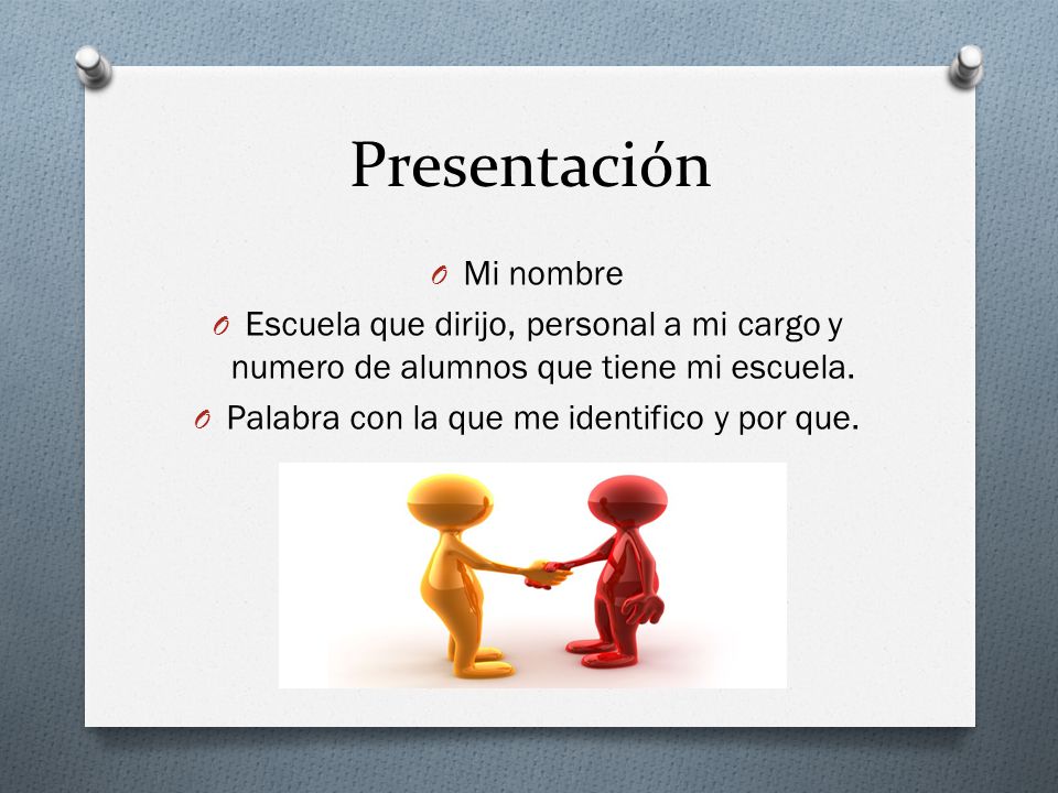 Palabra con la que me identifico y por que.