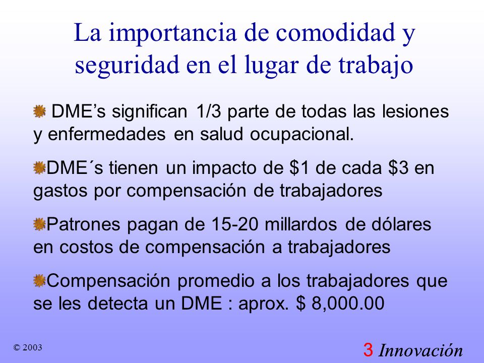 La importancia de comodidad y seguridad en el lugar de trabajo