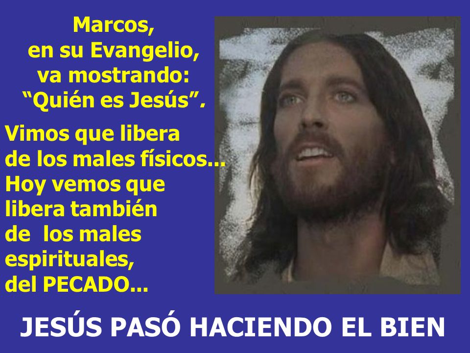Marcos, en su Evangelio, va mostrando: Quién es Jesús .