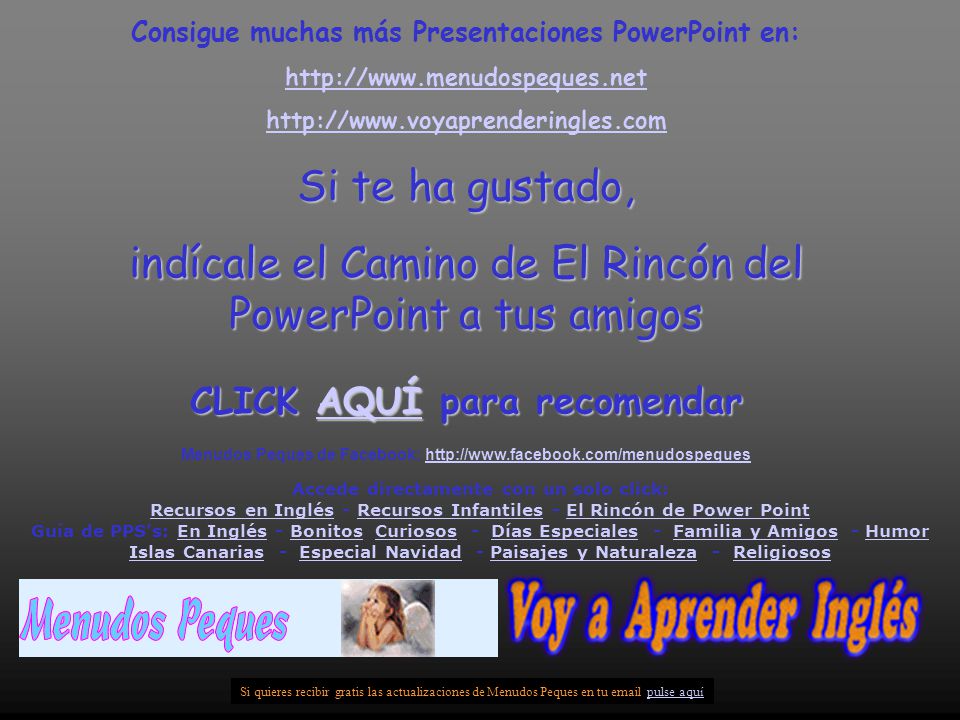 indícale el Camino de El Rincón del PowerPoint a tus amigos