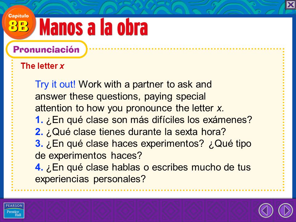 Try it out! Work with a partner to ask and