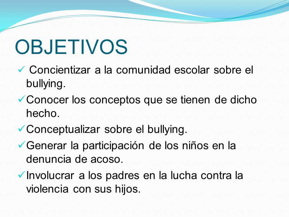 OBJETIVOS Conocer los conceptos que se tienen de dicho hecho.