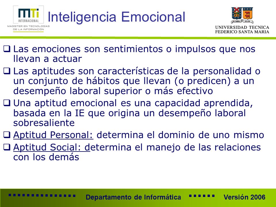 Inteligencia Emocional