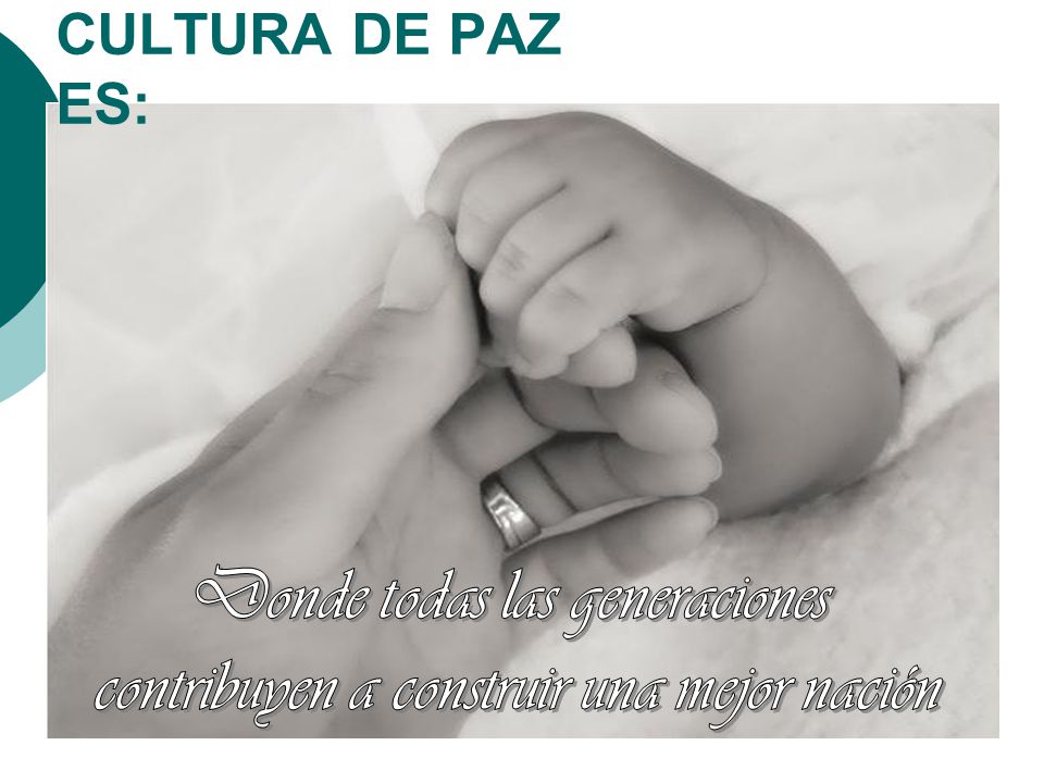 Donde todas las generaciones contribuyen a construir una mejor nación