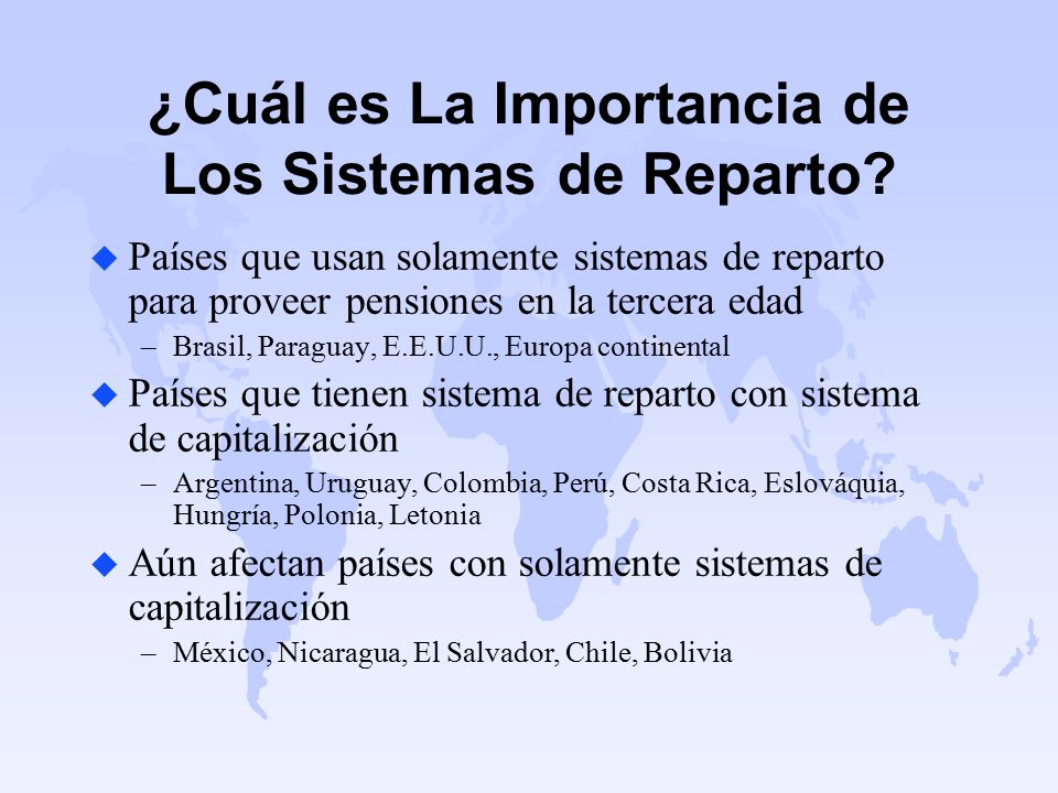 ¿Cuál es La Importancia de Los Sistemas de Reparto