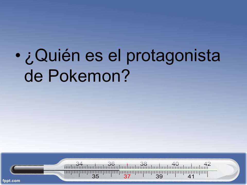 ¿Quién es el protagonista de Pokemon